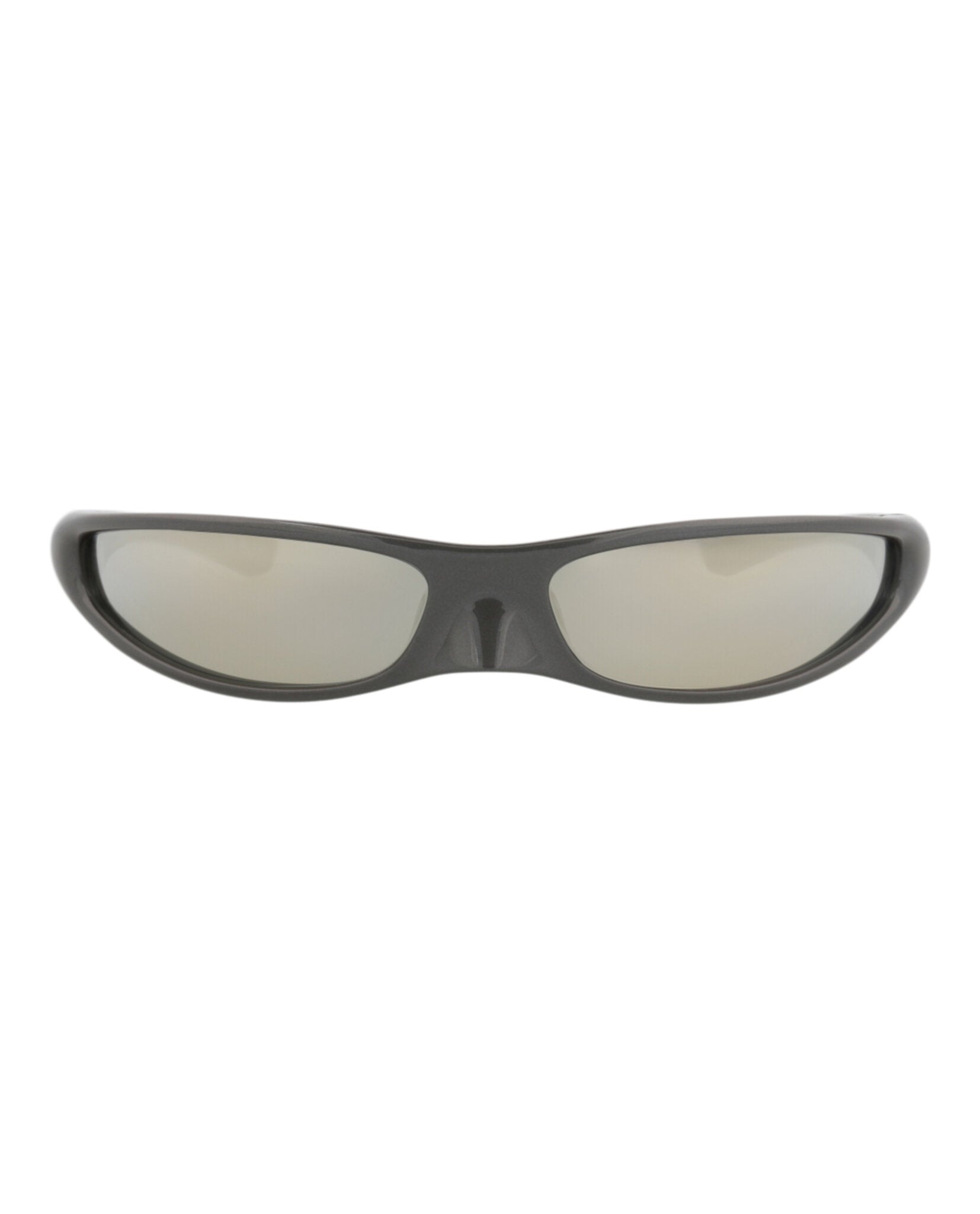 Balenciaga Balenciaga Unisex Shield/Wrap Grey Grey White Fashion Designer Eyewear