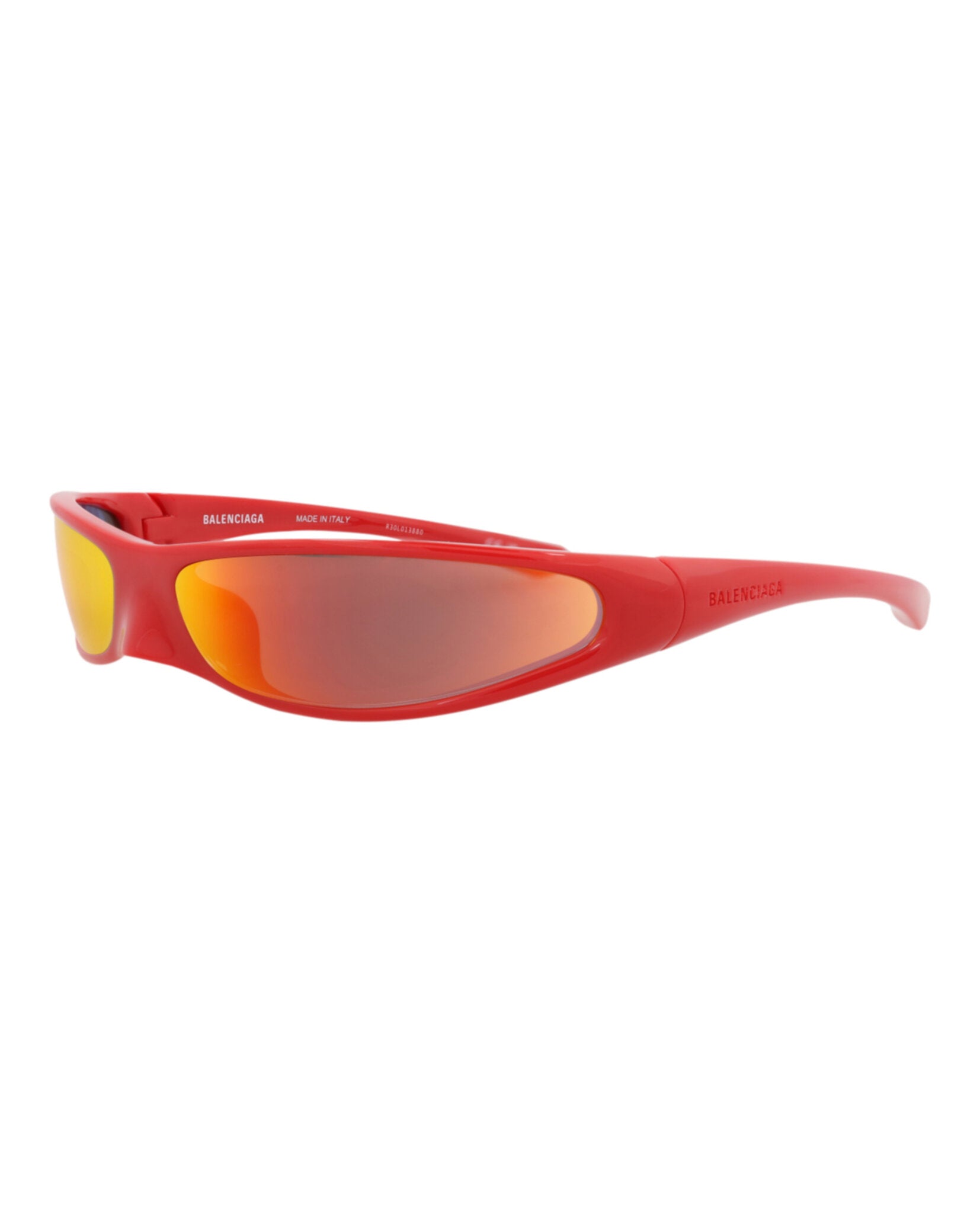 Balenciaga Balenciaga Unisex Shield/Wrap Red Red Red Fashion Designer Eyewear