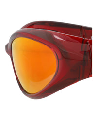Balenciaga Balenciaga Unisex Shield/Wrap Red Red Red Fashion Designer Eyewear