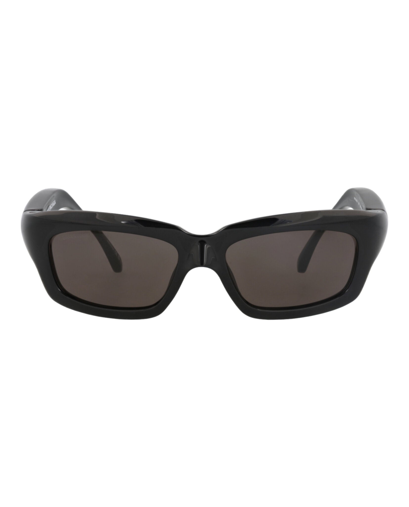 Balenciaga Balenciaga Mens Square/Rectangle Black Black Grey Fashion Designer Eyewear