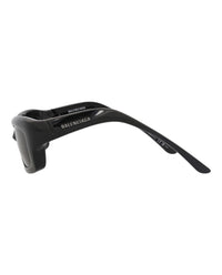 Balenciaga Balenciaga Mens Square/Rectangle Black Black Grey Fashion Designer Eyewear