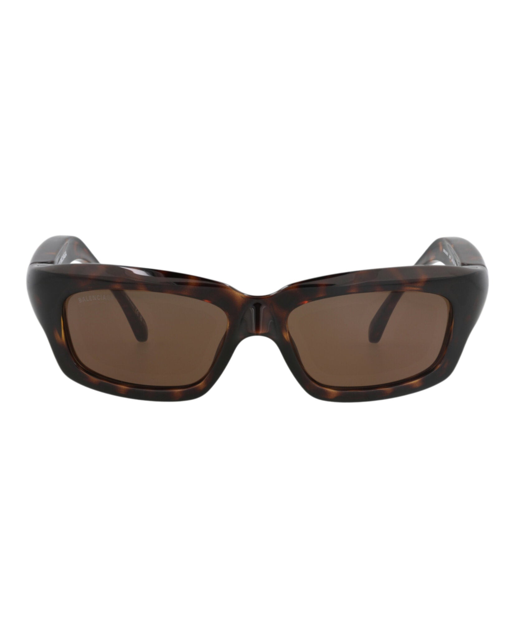 Balenciaga Balenciaga Mens Square/Rectangle Havana Havana Brown Fashion Designer Eyewear