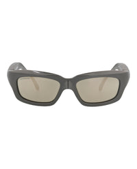 Balenciaga Balenciaga Mens Square/Rectangle Grey Grey White Fashion Designer Eyewear