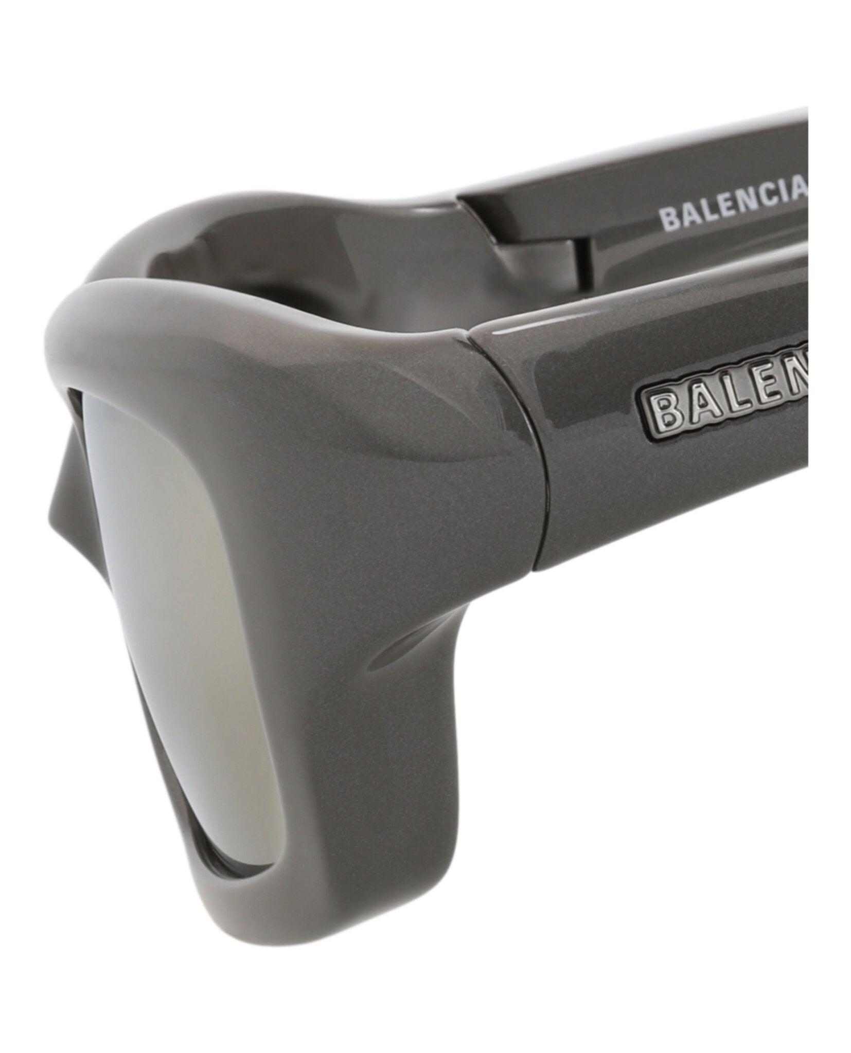 Balenciaga Balenciaga Mens Square/Rectangle Grey Grey White Fashion Designer Eyewear
