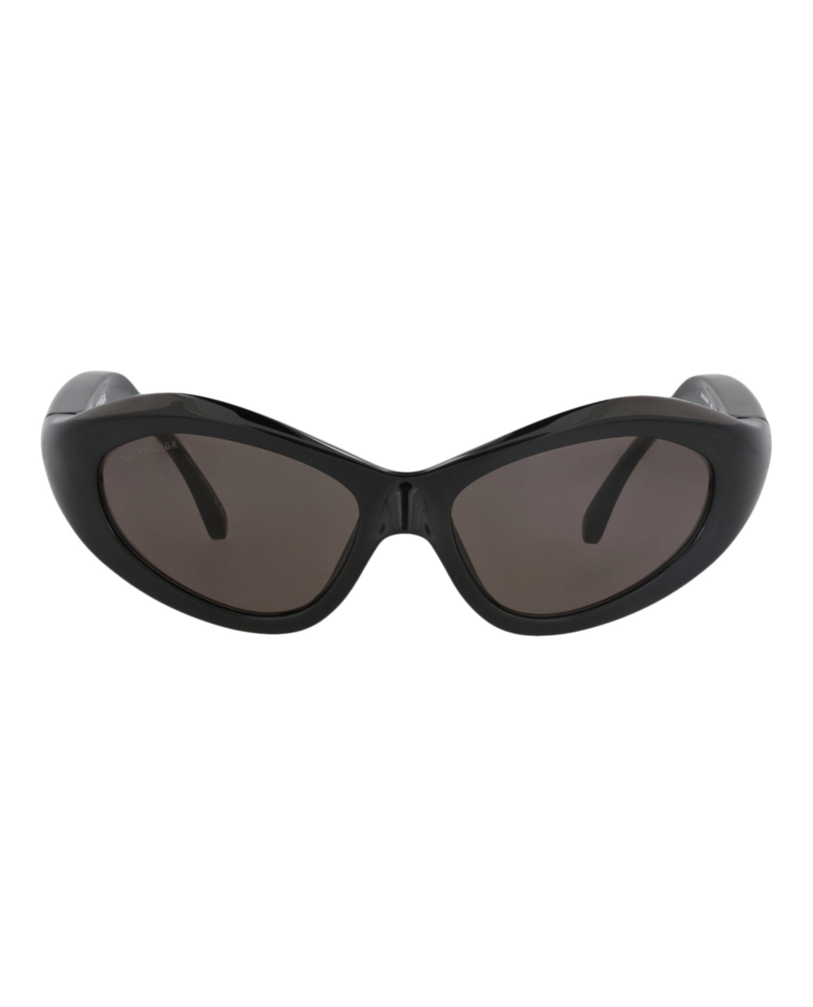 Balenciaga Balenciaga Womens Cat Eye Black Black Grey Fashion Designer Eyewear
