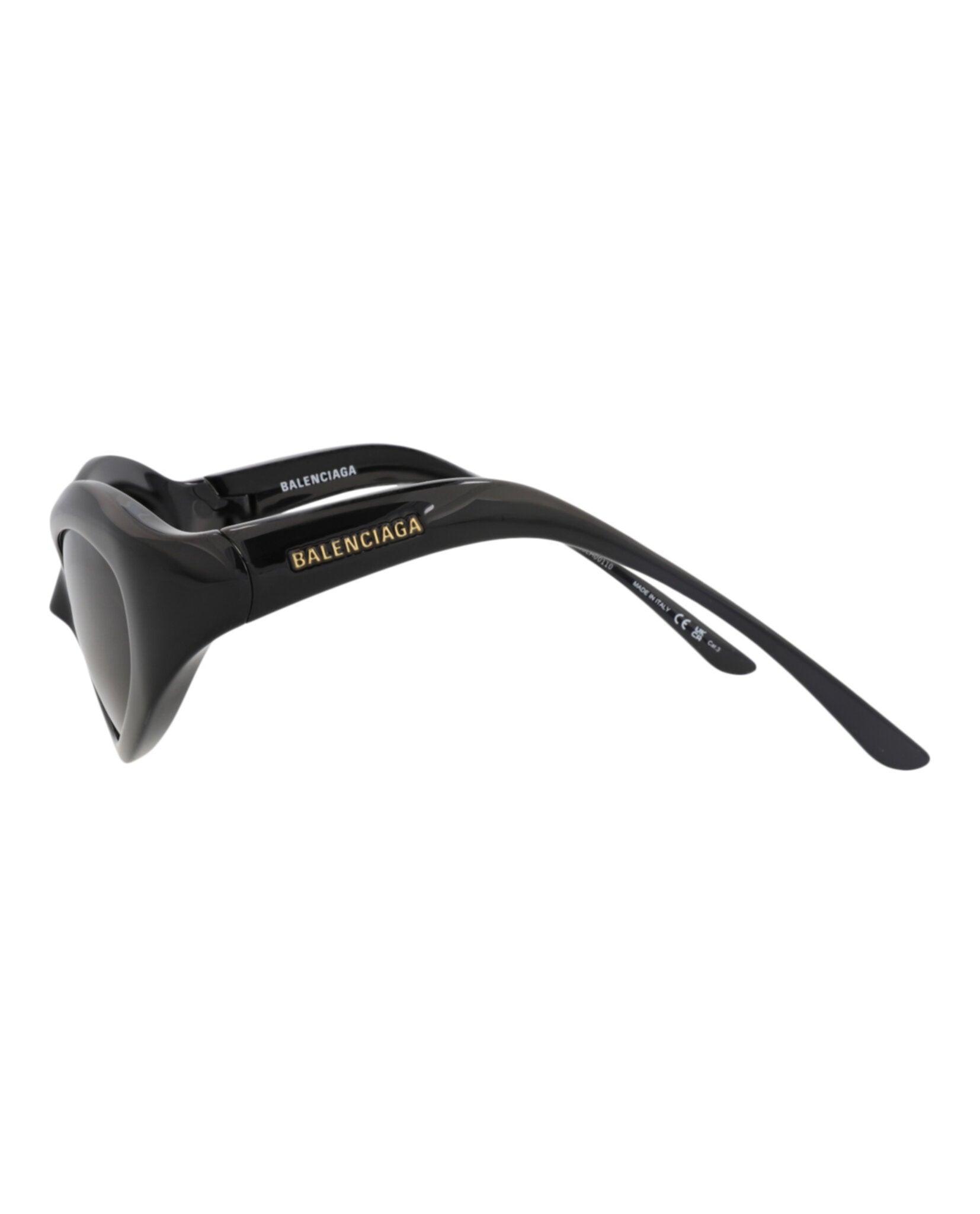 Balenciaga Balenciaga Womens Cat Eye Black Black Grey Fashion Designer Eyewear