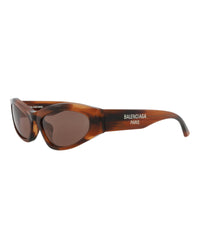 Balenciaga Balenciaga Womens Cat Eye Havana Havana Brown Fashion Designer Eyewear