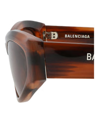 Balenciaga Balenciaga Womens Cat Eye Havana Havana Brown Fashion Designer Eyewear