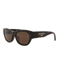 Balenciaga Balenciaga Womens Square/Rectangle Havana Havana Brown Fashion Designer Eyewear