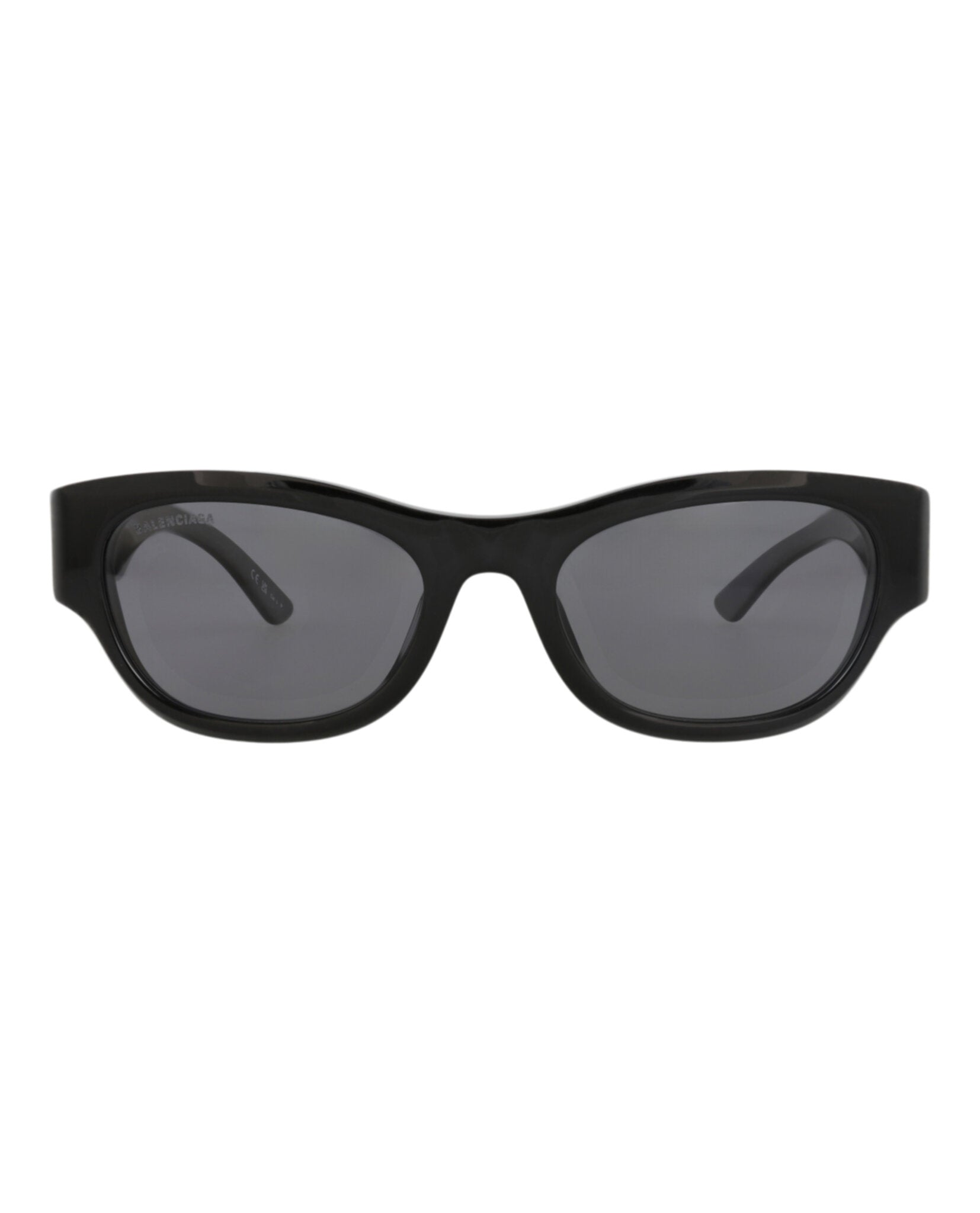 Balenciaga Balenciaga Womens Square/Rectangle Black Black Grey Fashion Designer Eyewear