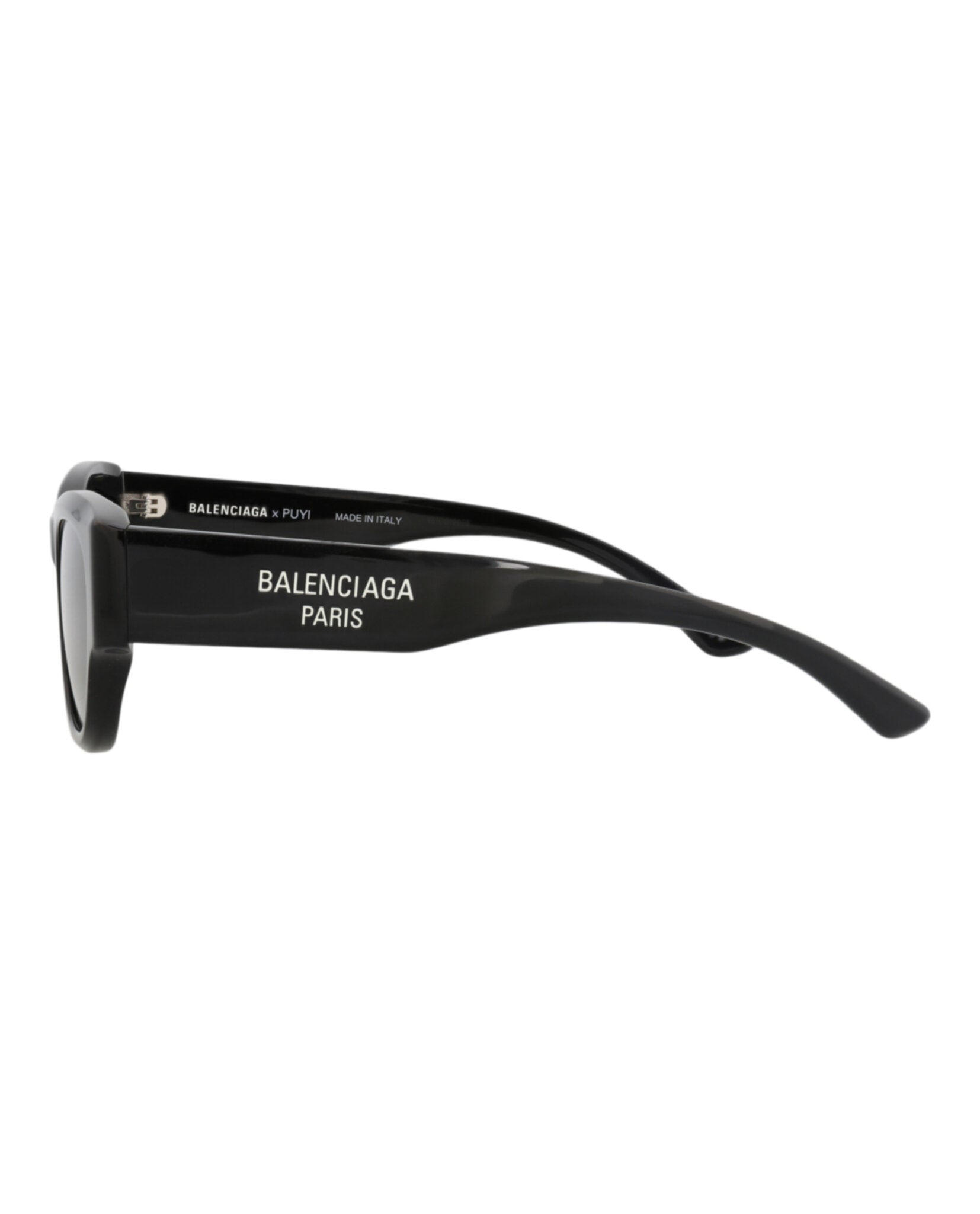 Balenciaga Balenciaga Womens Square/Rectangle Black Black Grey Fashion Designer Eyewear