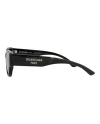 Balenciaga Balenciaga Womens Square/Rectangle Black Black Grey Fashion Designer Eyewear