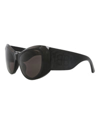 Balenciaga Balenciaga Womens Cat Eye Black Black Grey Fashion Designer Eyewear