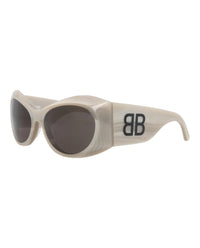 Balenciaga Balenciaga Womens Cat Eye Grey Grey Grey Fashion Designer Eyewear