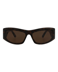 Balenciaga Balenciaga Womens Square/Rectangle Havana Havana Brown Fashion Designer Eyewear