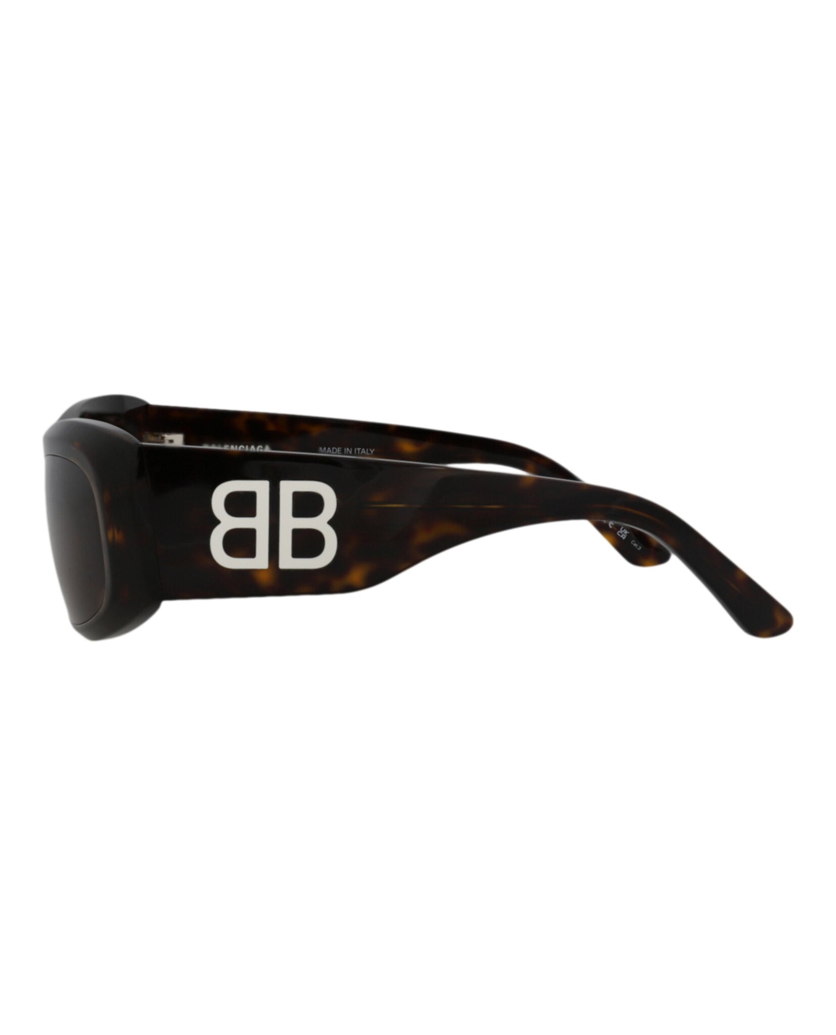 Balenciaga Balenciaga Womens Square/Rectangle Havana Havana Brown Fashion Designer Eyewear