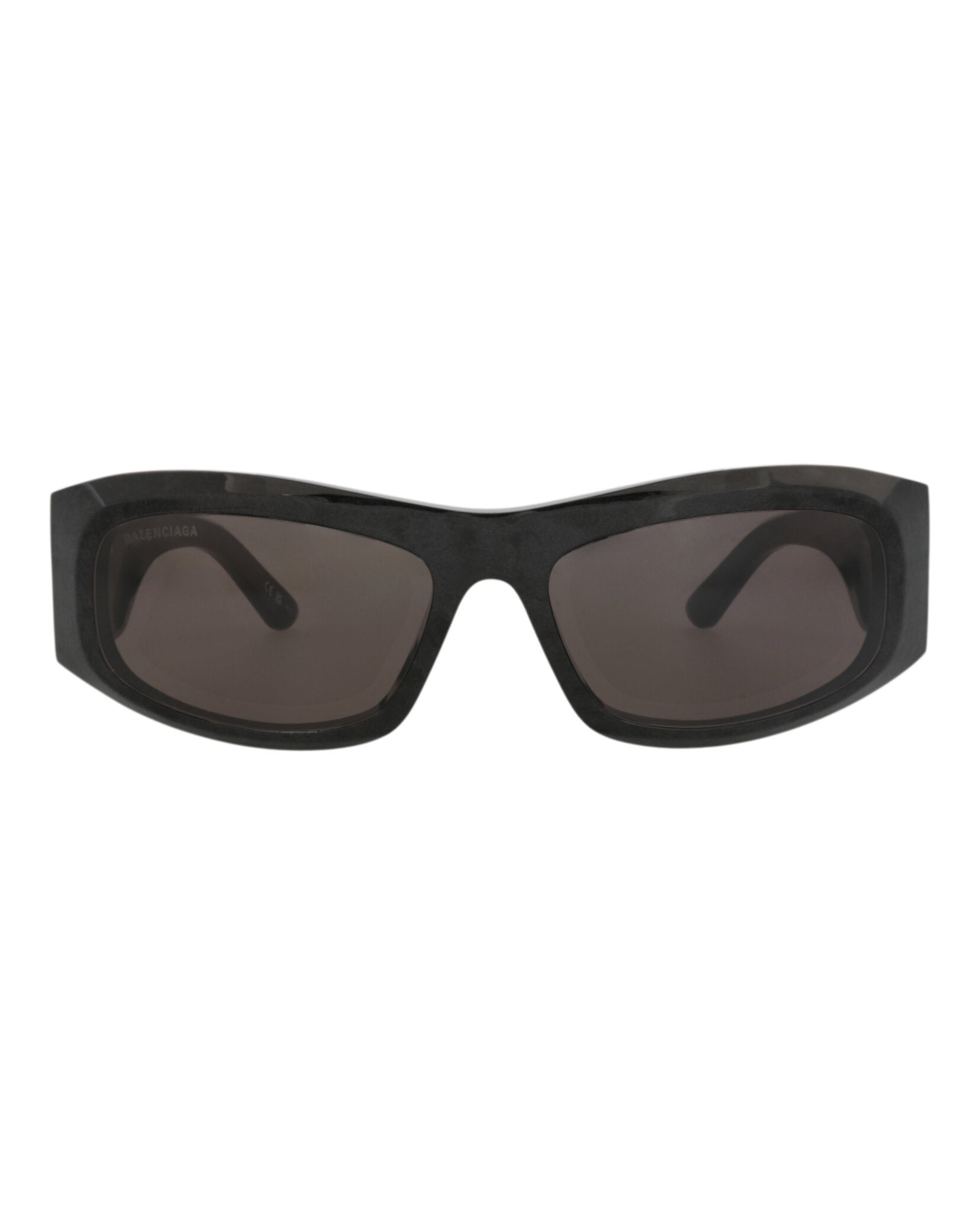 Balenciaga Balenciaga Womens Square/Rectangle Black Black Grey Fashion Designer Eyewear