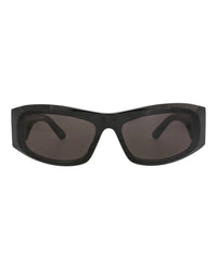 Balenciaga Balenciaga Womens Square/Rectangle Black Black Grey Fashion Designer Eyewear