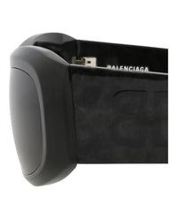 Balenciaga Balenciaga Womens Square/Rectangle Black Black Grey Fashion Designer Eyewear