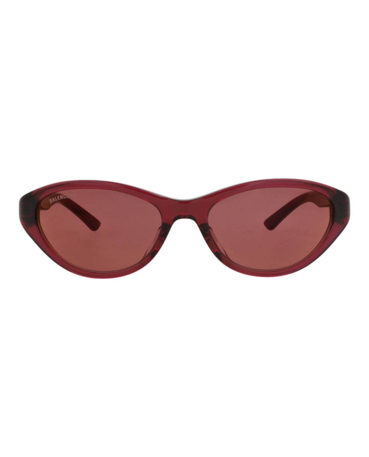 Balenciaga Balenciaga Womens Cat Eye Burgundy Burgundy Red Fashion Designer Eyewear