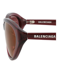Balenciaga Balenciaga Womens Cat Eye Burgundy Burgundy Red Fashion Designer Eyewear