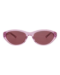 Balenciaga Balenciaga Womens Cat Eye Violet Violet Violet Fashion Designer Eyewear