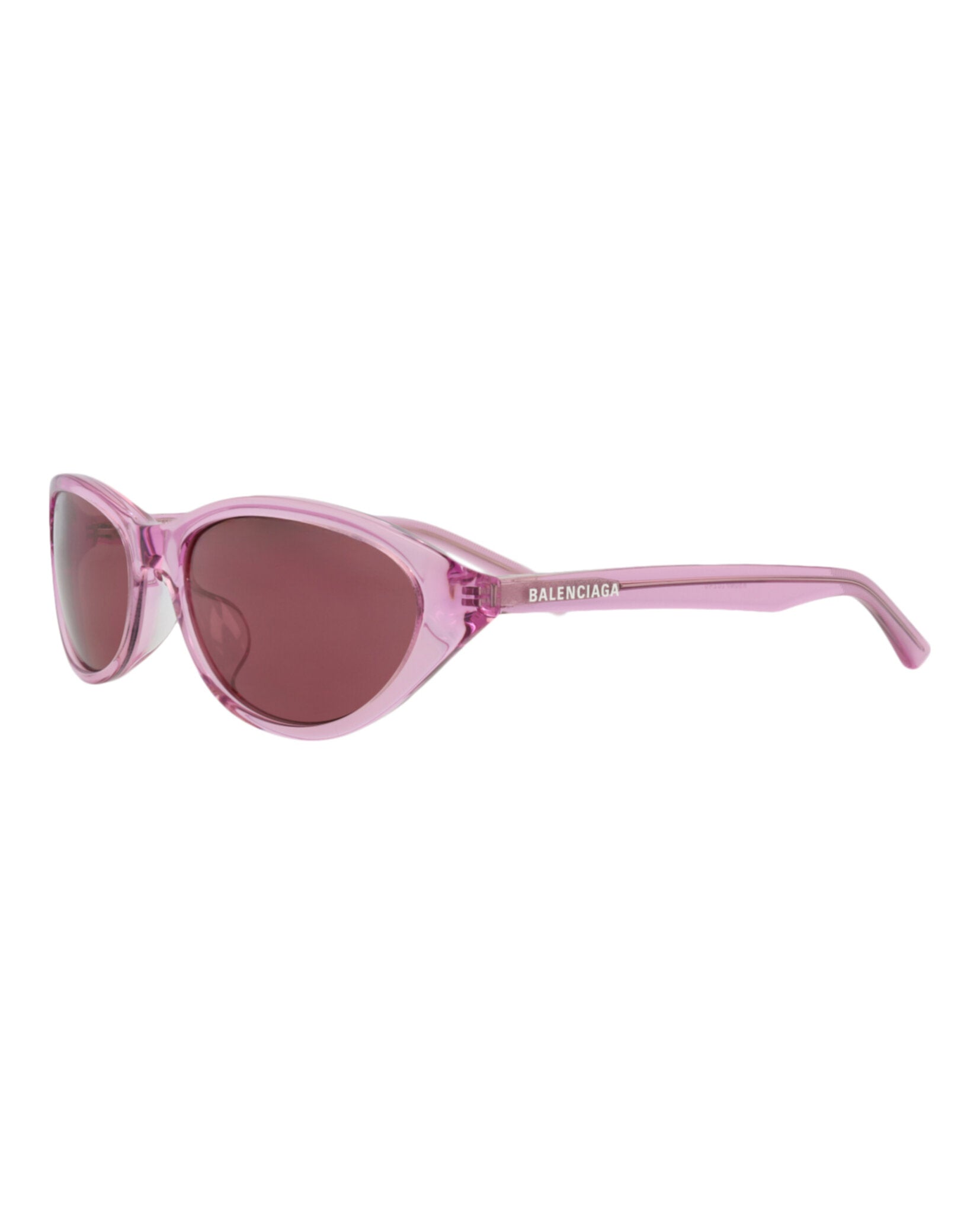 Balenciaga Balenciaga Womens Cat Eye Violet Violet Violet Fashion Designer Eyewear