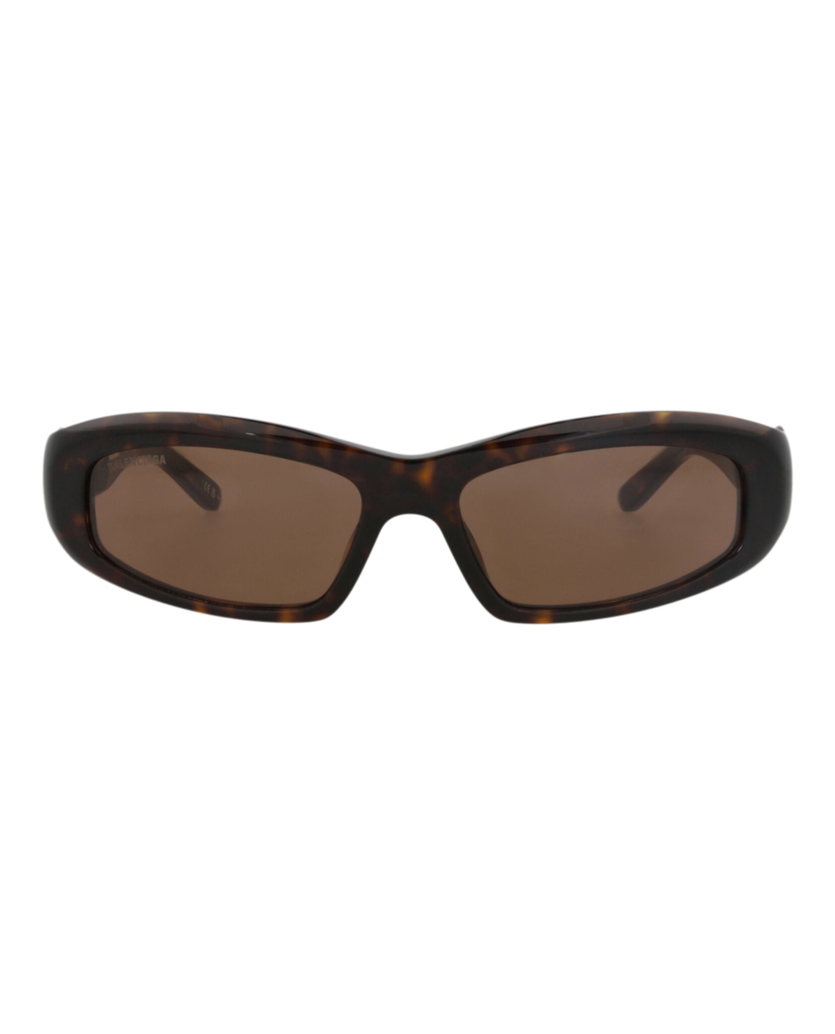 Balenciaga Balenciaga Mens Square/Rectangle Havana Havana Brown Fashion Designer Eyewear
