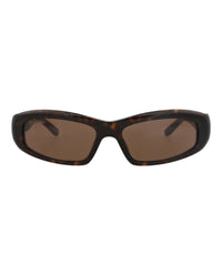 Balenciaga Balenciaga Mens Square/Rectangle Havana Havana Brown Fashion Designer Eyewear