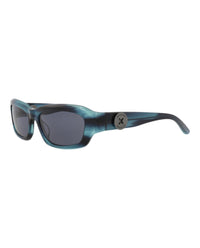 Balenciaga Balenciaga Unisex Square/Rectangle Blue Blue Blue Fashion Designer Eyewear
