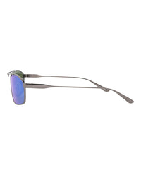 Balenciaga Balenciaga Mens Aviator Ruthenium Ruthenium Blue Fashion Designer Eyewear