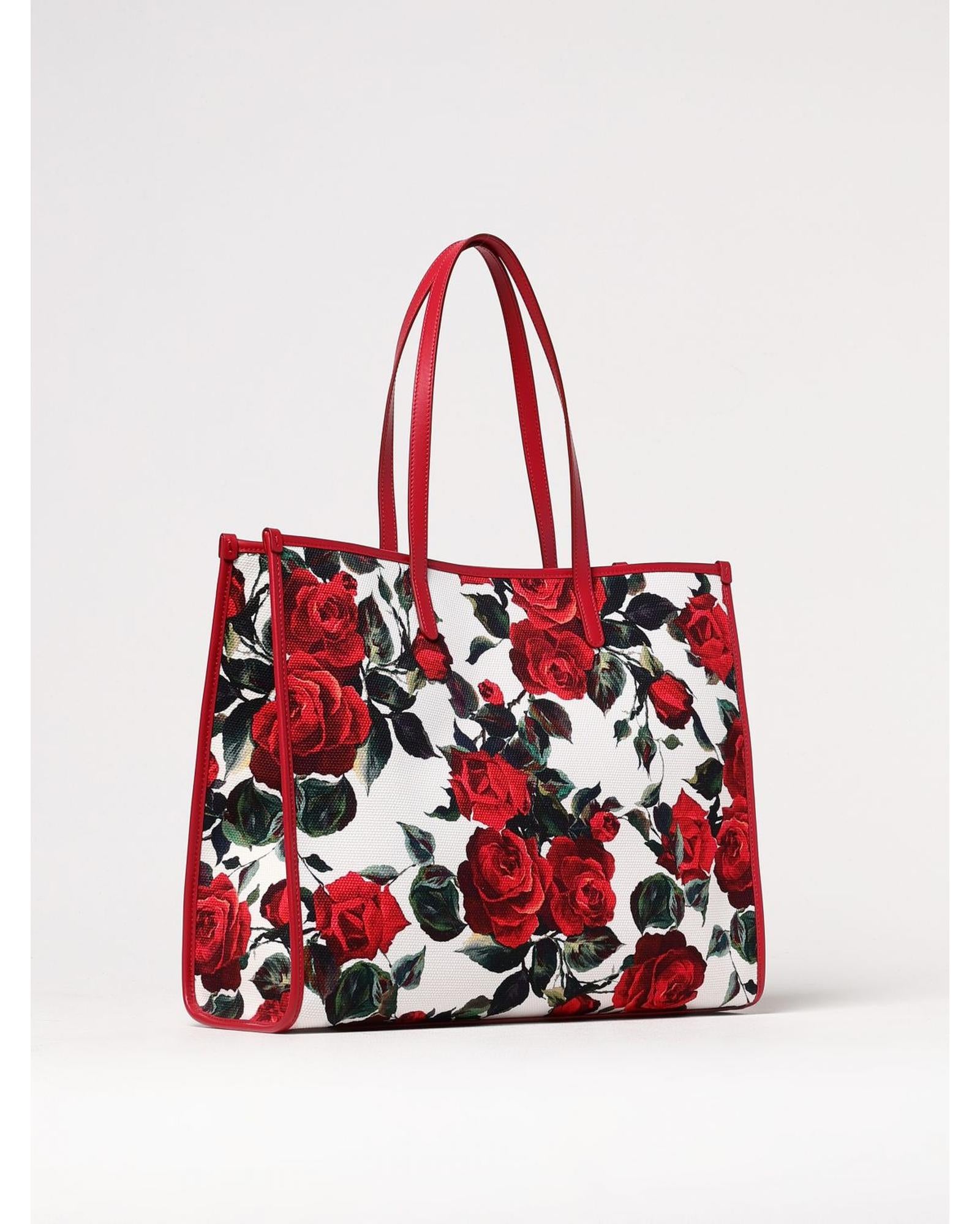 Dolce & Gabbana Floral Tote Bag Women Pink