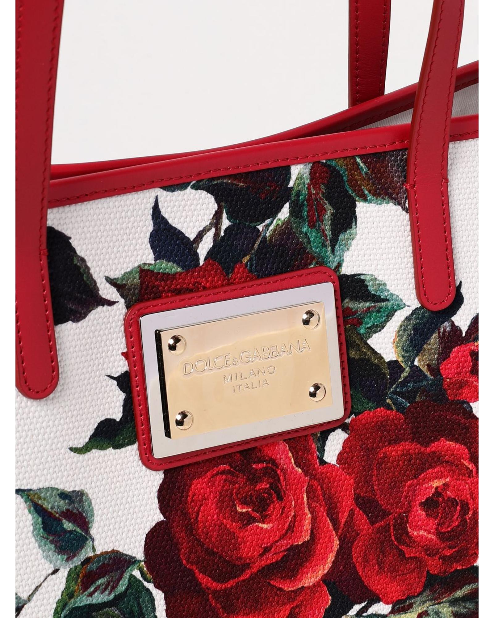 Dolce & Gabbana Floral Tote Bag Women Pink
