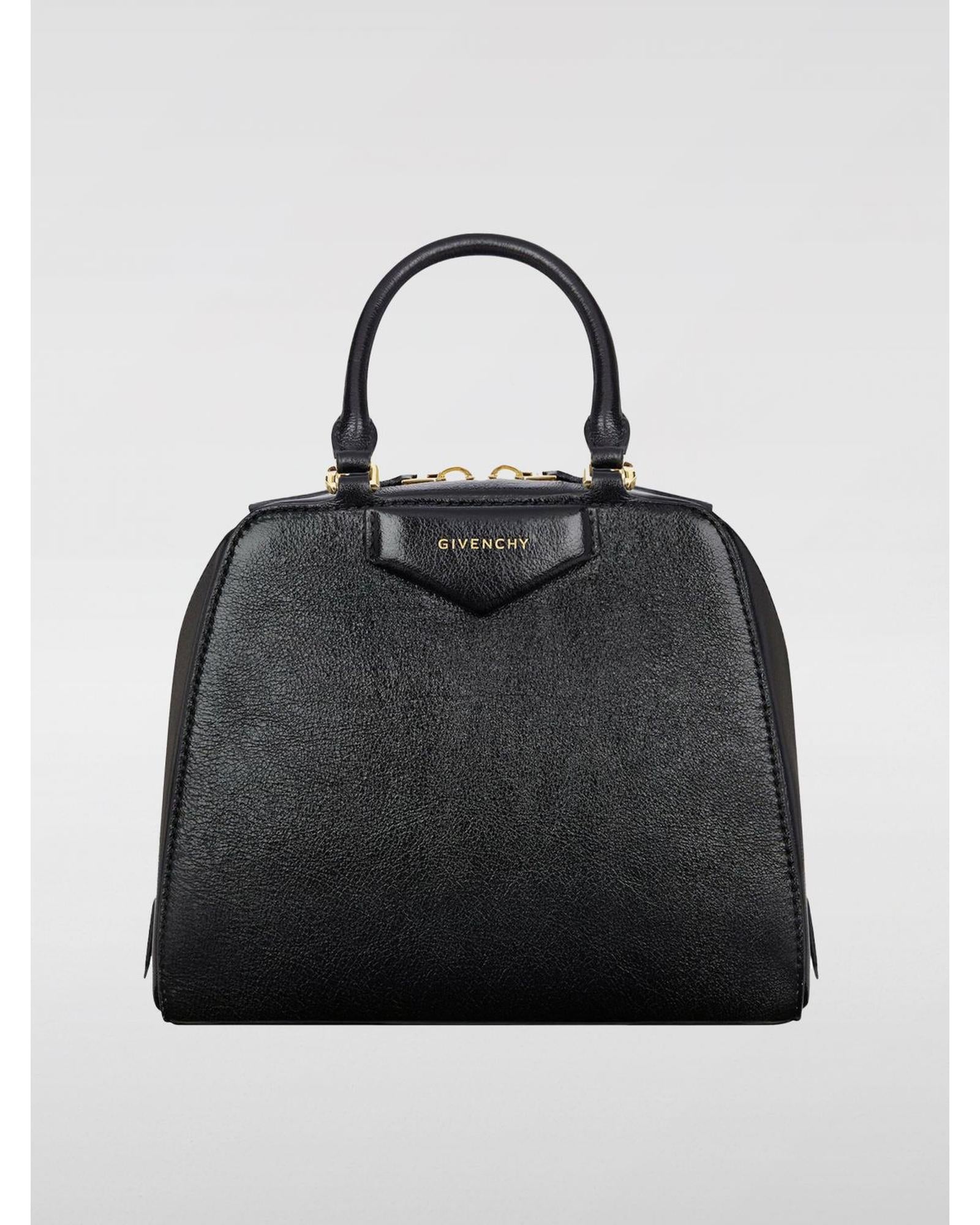 Givenchy GV3 Top Handle Bag Women Black Clutch Bags