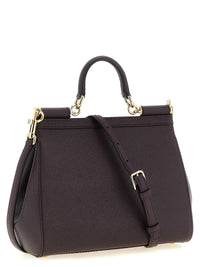 DOLCE & GABBANA Dolce & Gabbana Women 'Sicily Grande' Dauphine Leather Handbag