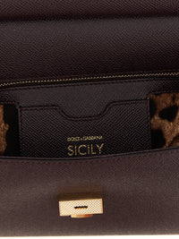 DOLCE & GABBANA Dolce & Gabbana Women 'Sicily Grande' Dauphine Leather Handbag
