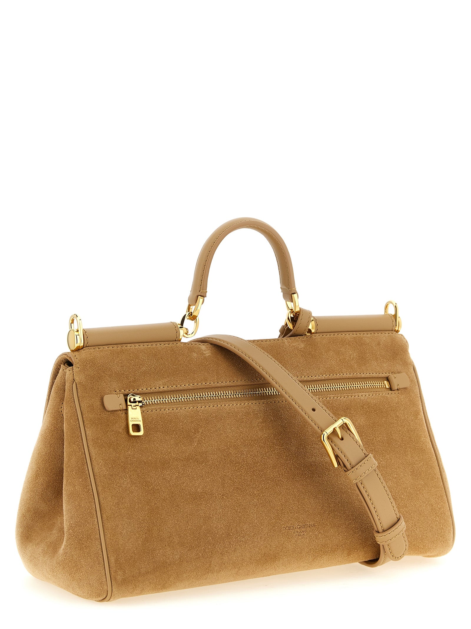 DOLCE & GABBANA Dolce & Gabbana Women 'My Sicily' Suede Handbag