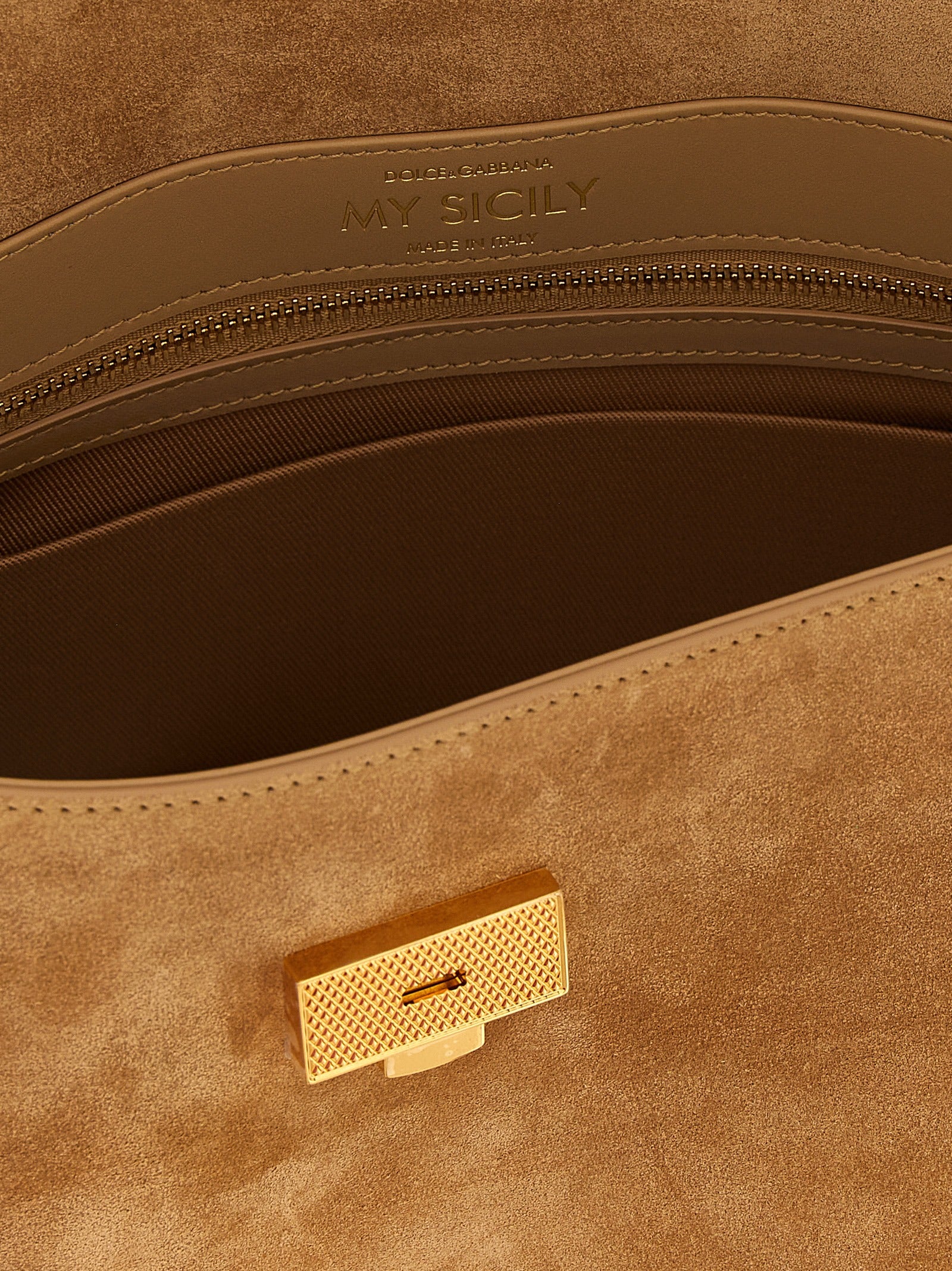 DOLCE & GABBANA Dolce & Gabbana Women 'My Sicily' Suede Handbag