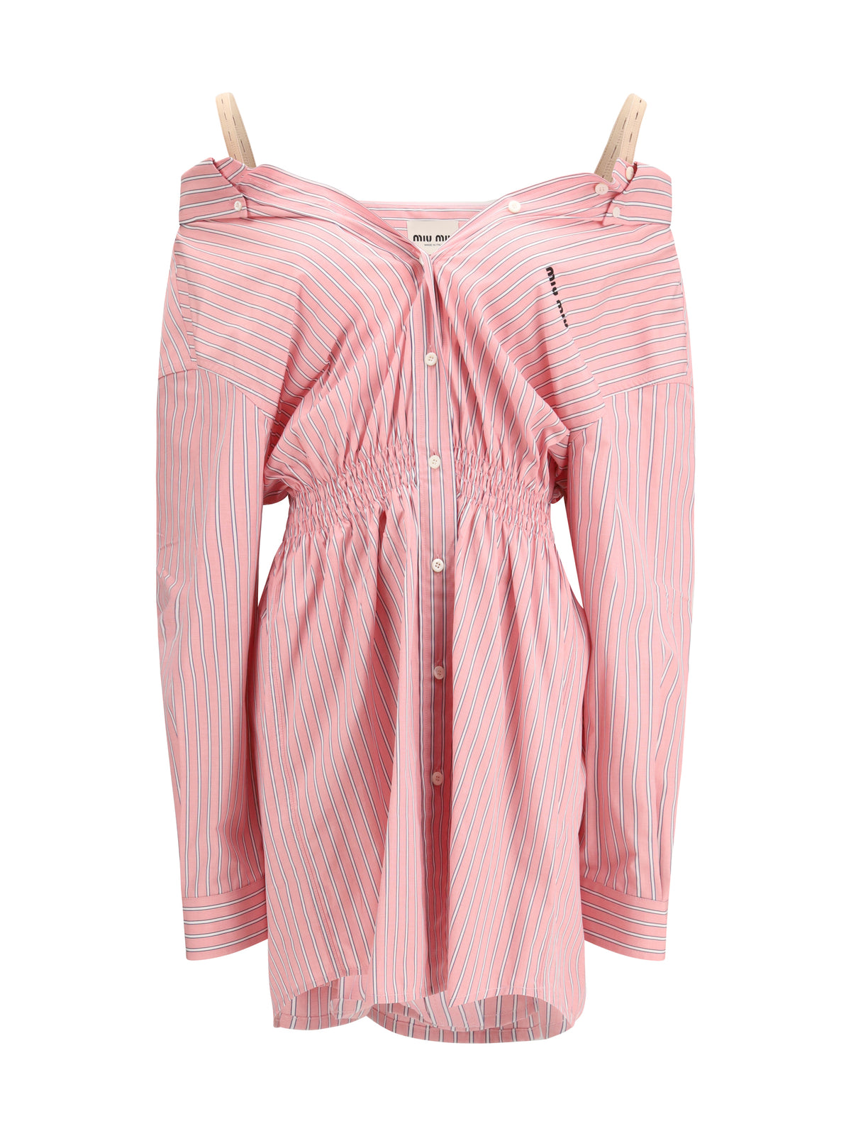 MIU MIU Miu Miu Women Short Striped Dress