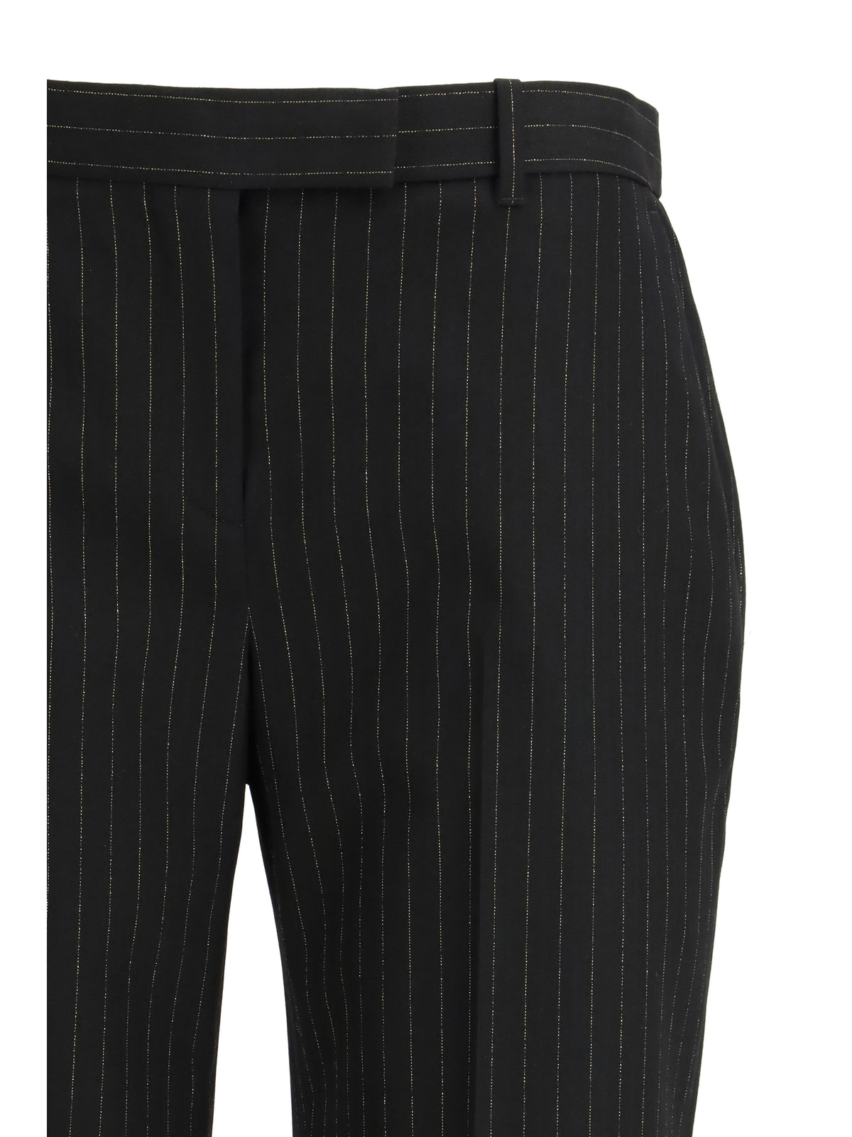 Alexander Mcqueen Women Pinstriped Tailored Pants