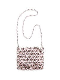 Self-Portrait Women Crystal Mesh Pouch