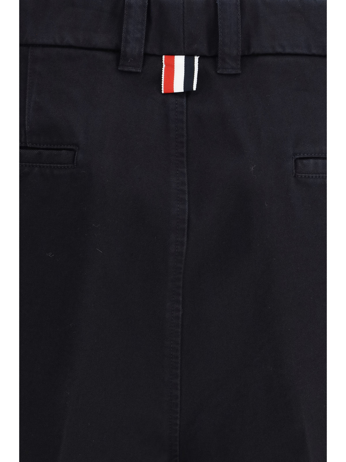 Thom Browne Men Typewriter Cloth Utility Chino Shorts