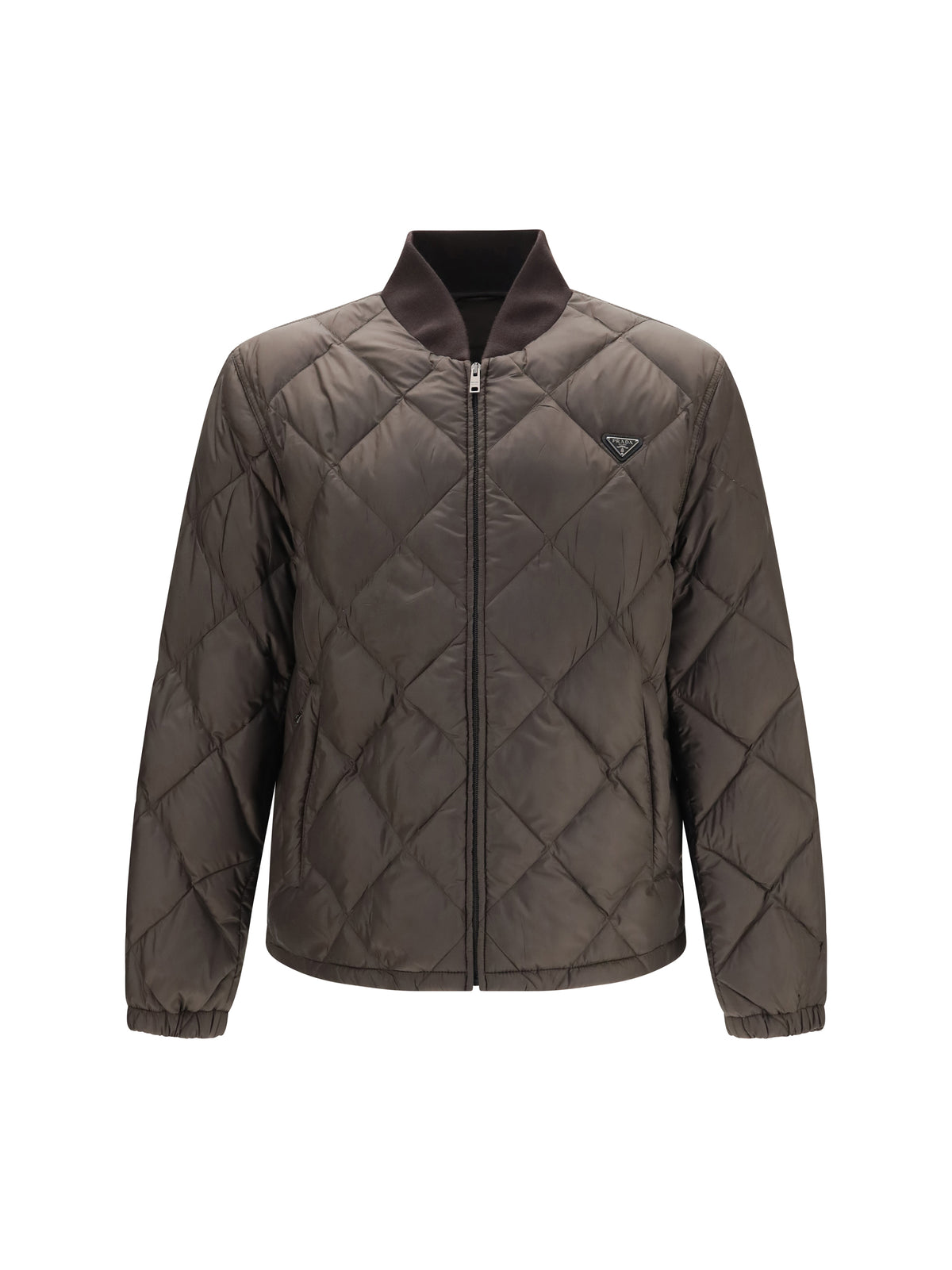 Prada Men Short Re-Nylon Down Jacket