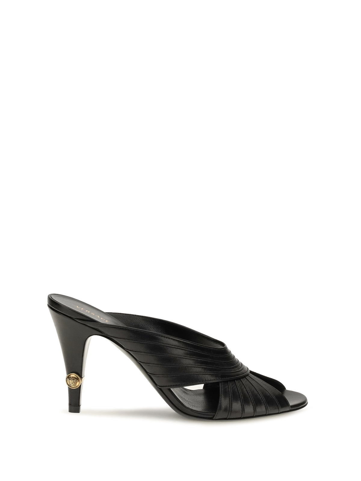 Versace Women Gianni Nappa Leather Mules