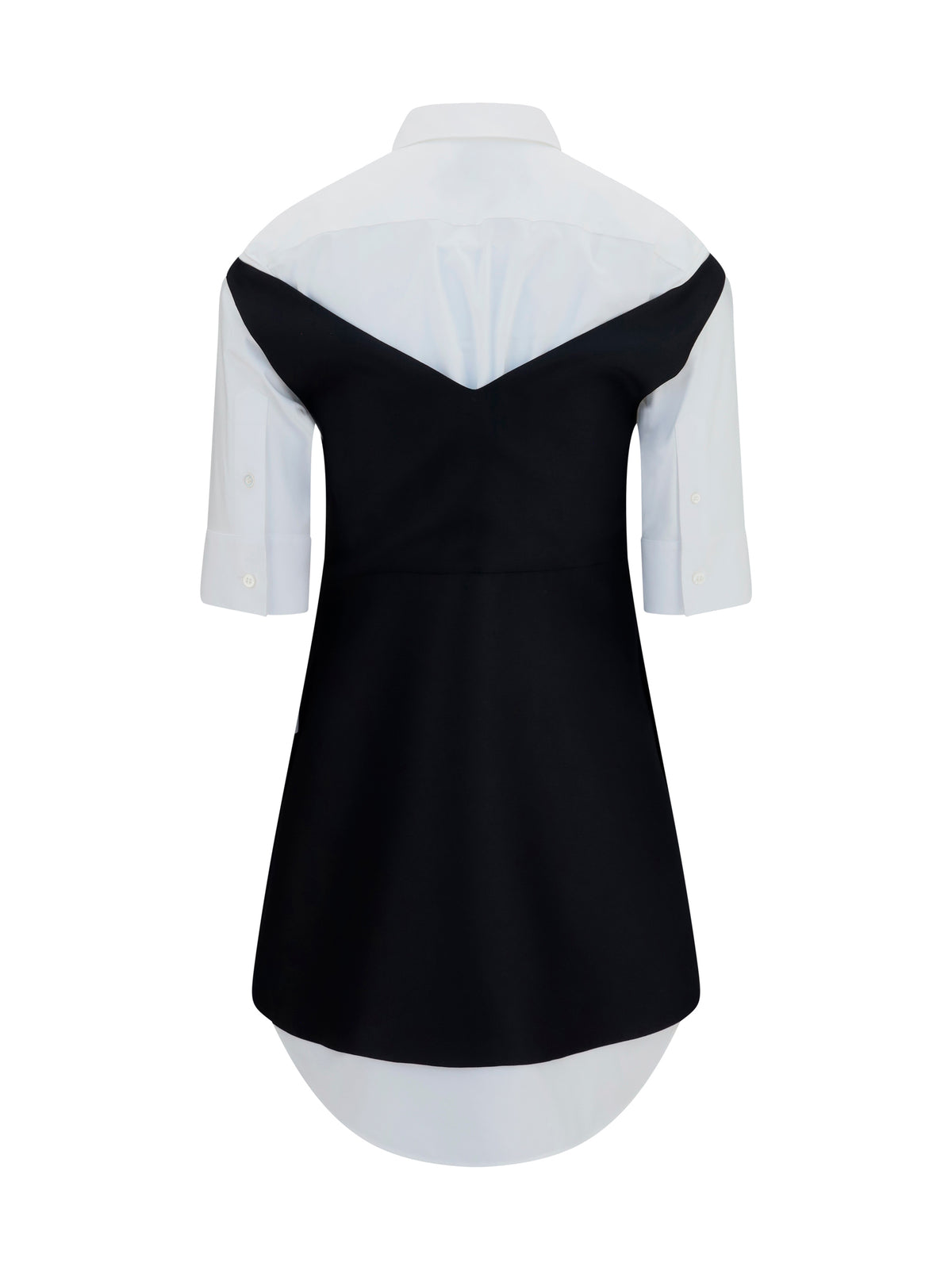 BALENCIAGA Balenciaga Women Hybrid Shirt Dress