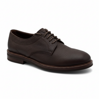 Brunello Cucinelli Grained Leather Lace-Up Derby Shoes