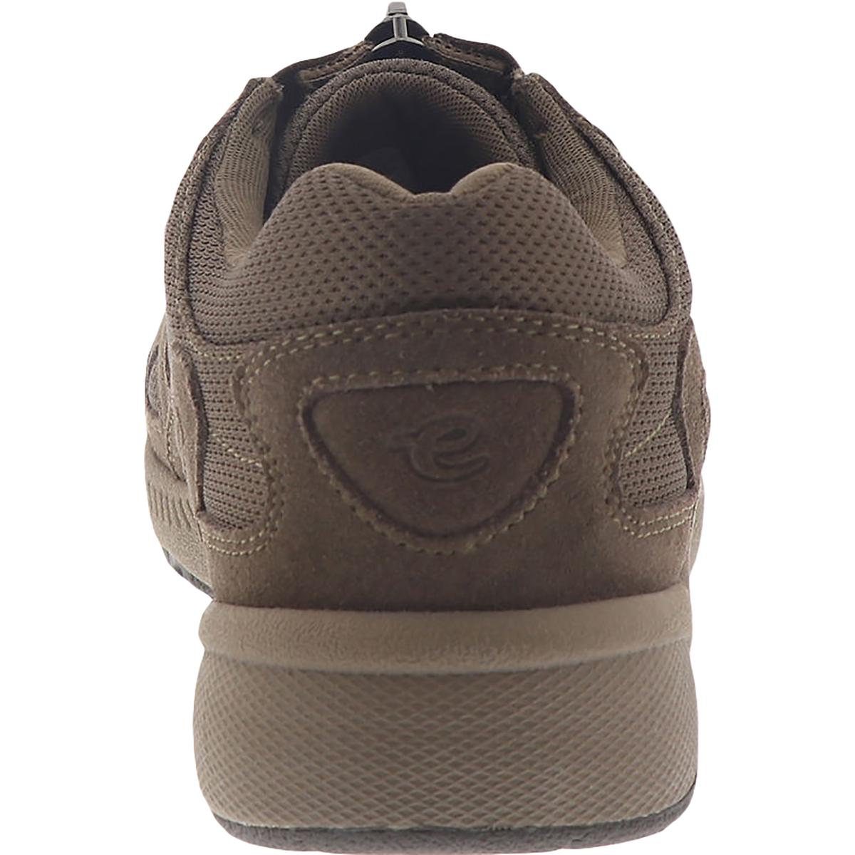 Rheal Womens Leather Zip-Up Slip-On Sneakers