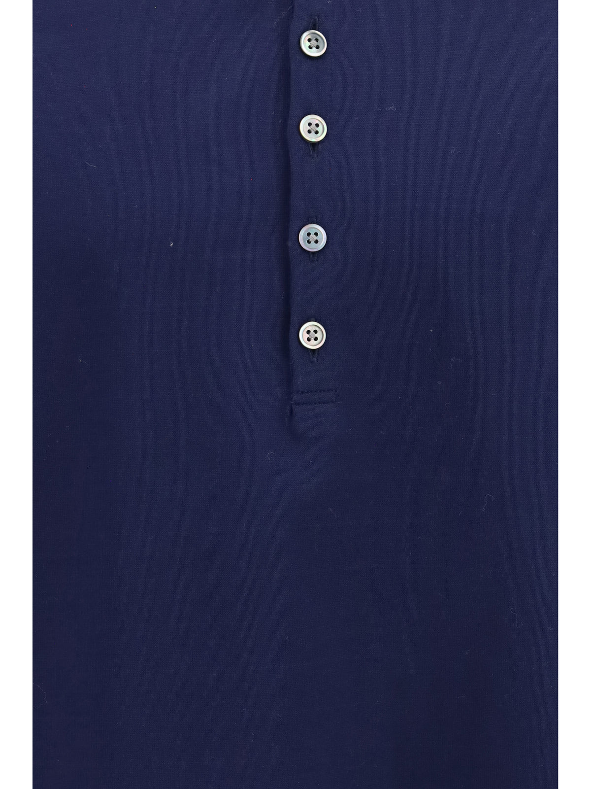 Thom Browne Men 4-Bar Cotton Jersey Polo