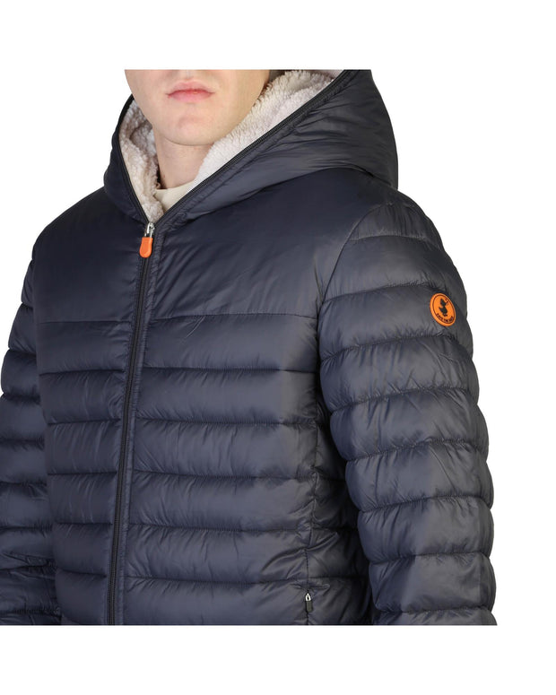 Save The Duck Padded Bomber Jacket with Fixed Hood