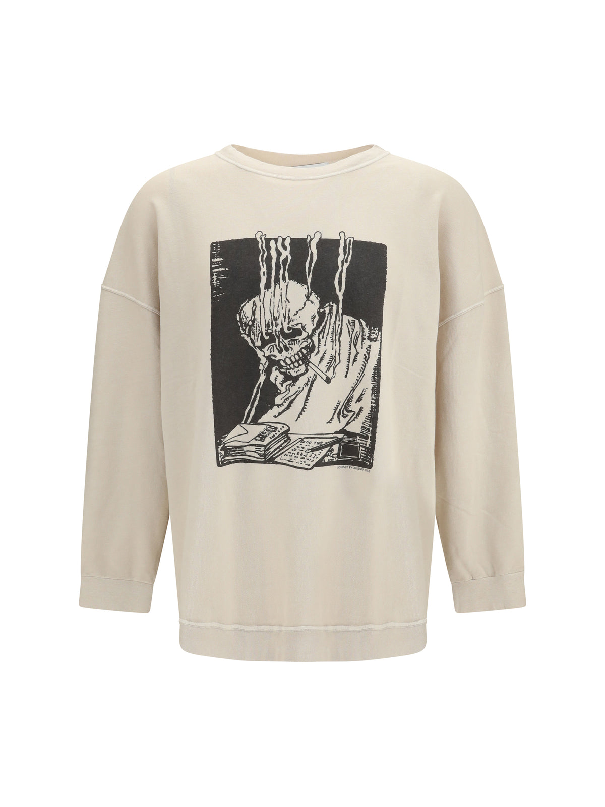 OUR LEGACY Our Legacy Men Angry Fan Mail Oversized Graphic Sweatshirt